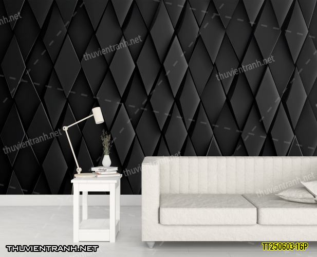 Tranh dán tường 3D trừu tượng- -TT250603-16P - Kết quả tìm kiếm tranh tường